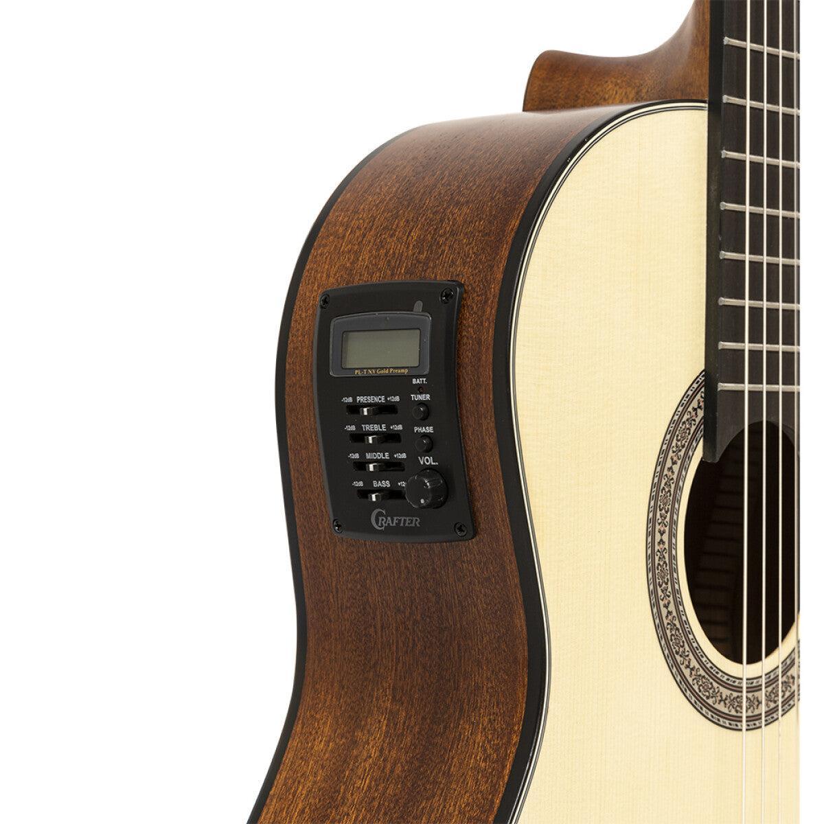 Crafter HC100-CE-N Silver series 100, classical electric guitar