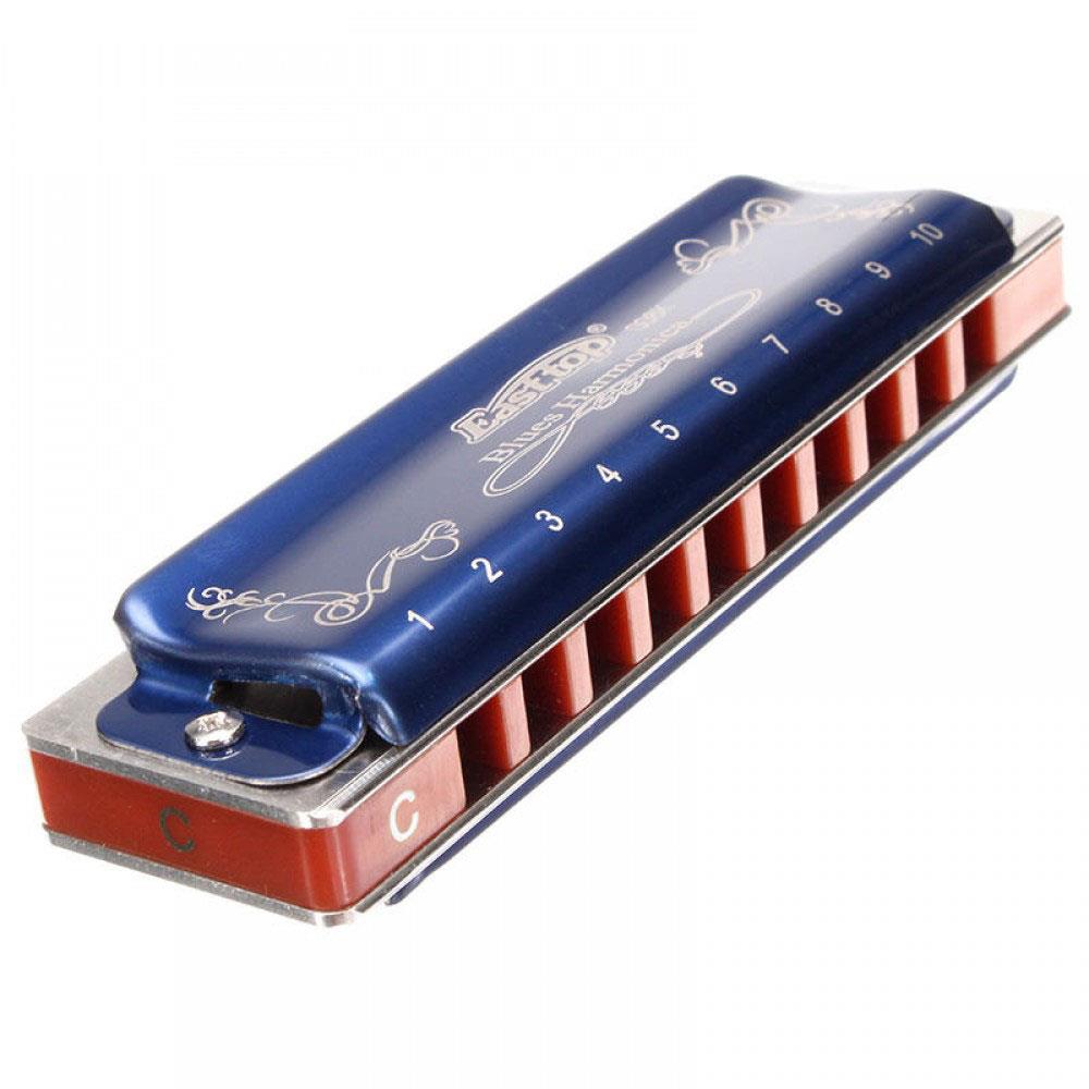Easttop Blues harmonica T008K V2 Blue - Tone C