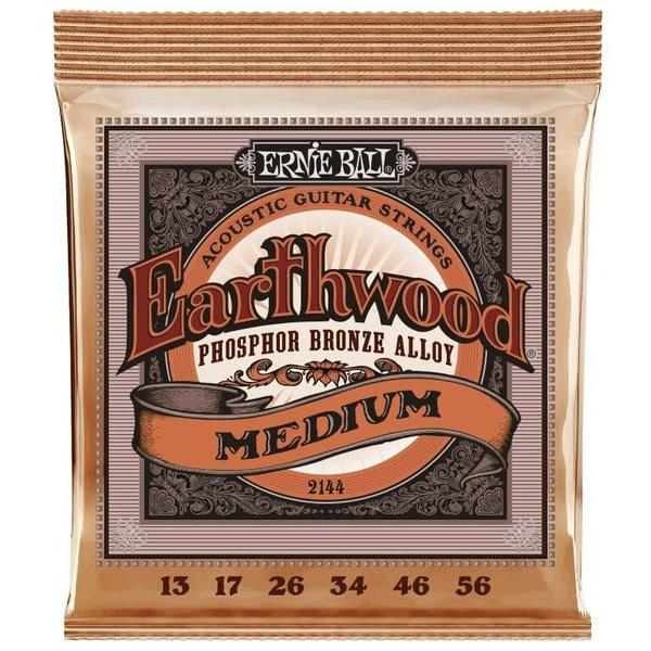 Ernie Ball 2144 PSB Acoustic Medium Strings for Western .013 - .056