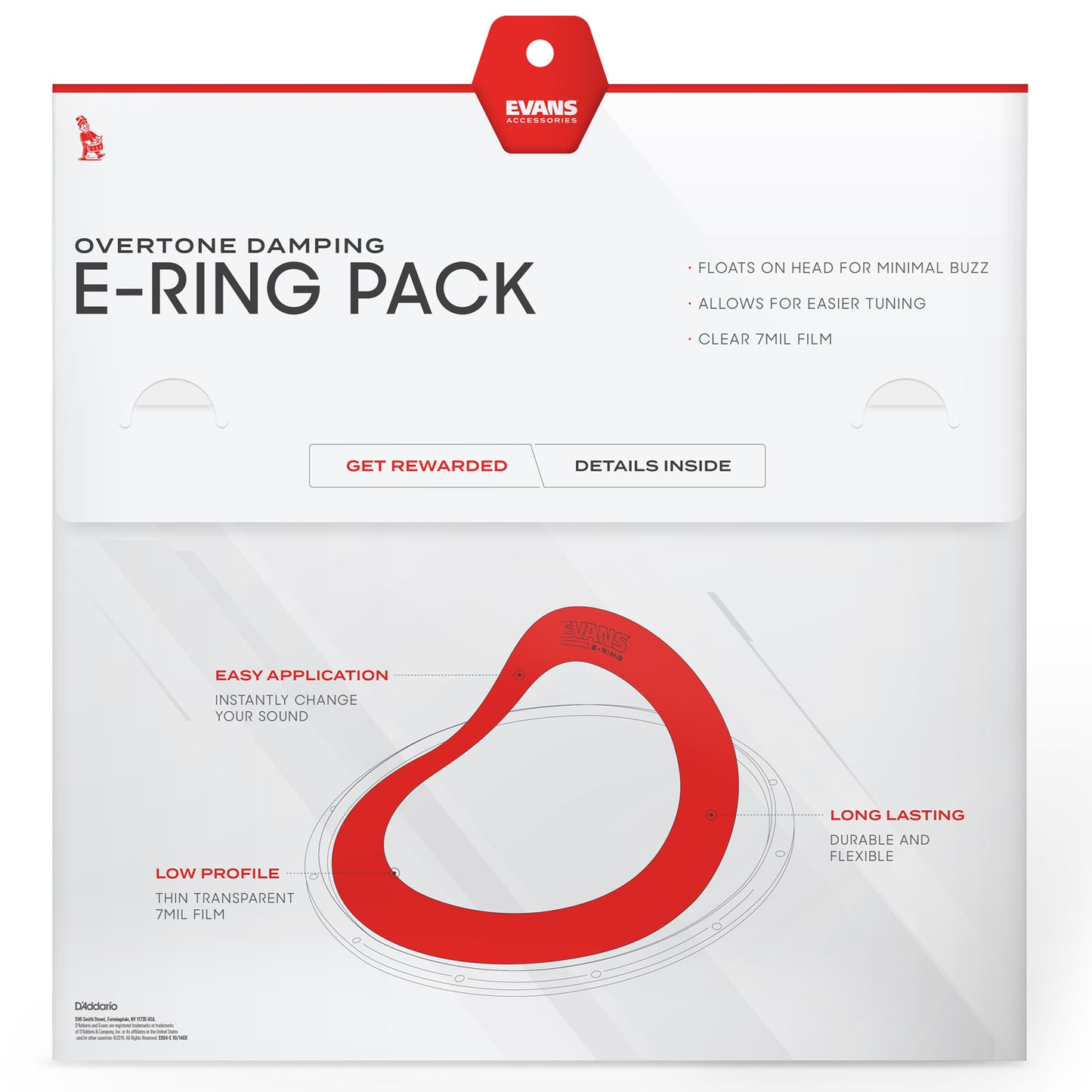 Evans ER-FUSION Damper Rings