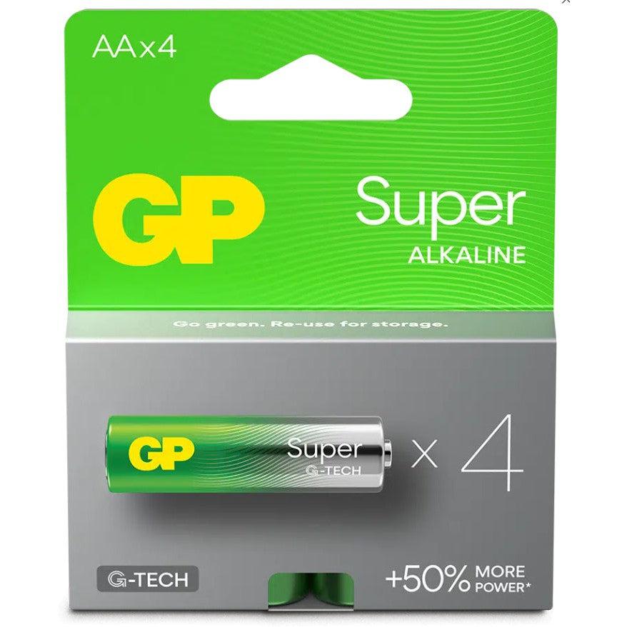 GP LR6 AA battery - 4 pack