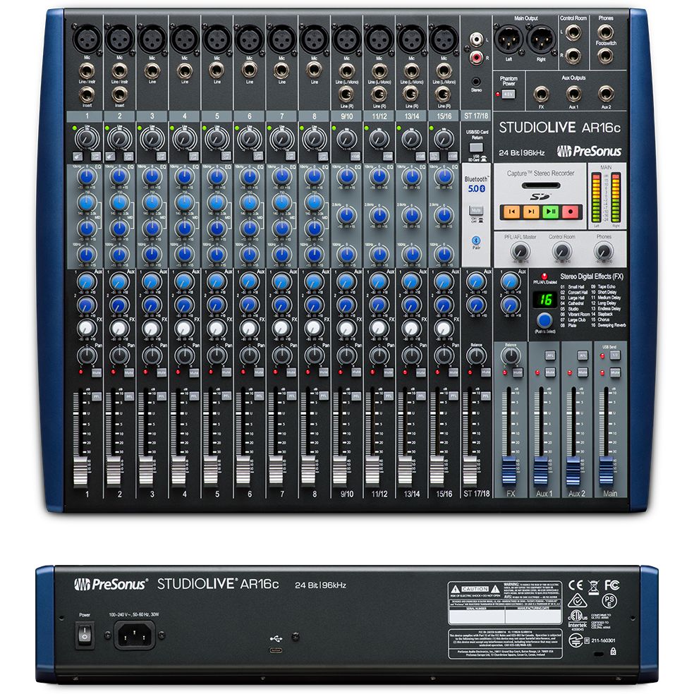 PreSonus StudioLive AR16 C USB