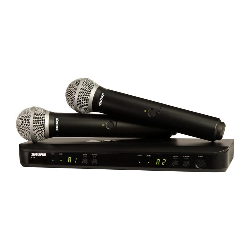 Shure BLX288-PG58 Dual Wireless Microphone System