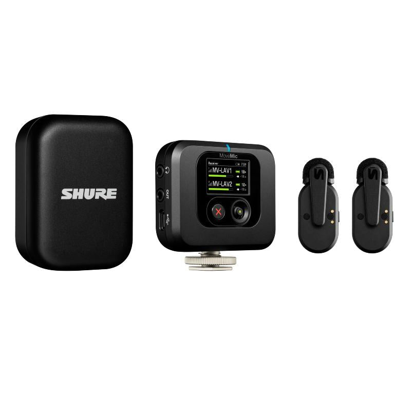 Shure Mv Two Kit Z6 Two Lows, Charge Case, Plug In Receiver