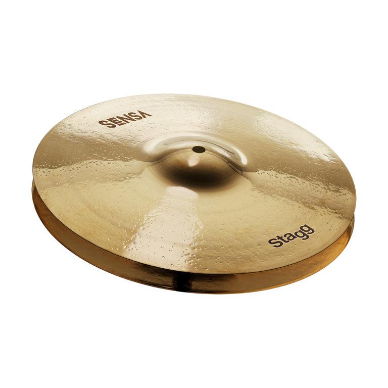 Stagg 13" Sensa Brilliant Medium Hi-Hat - Pair