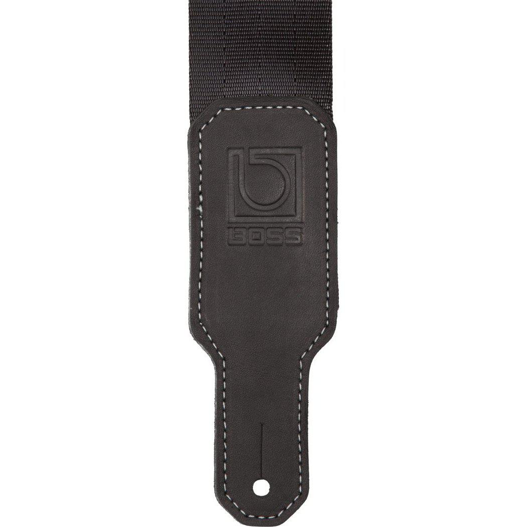 Boss BSB-20-BLK 2" Black Seatbelt Guitar Strap