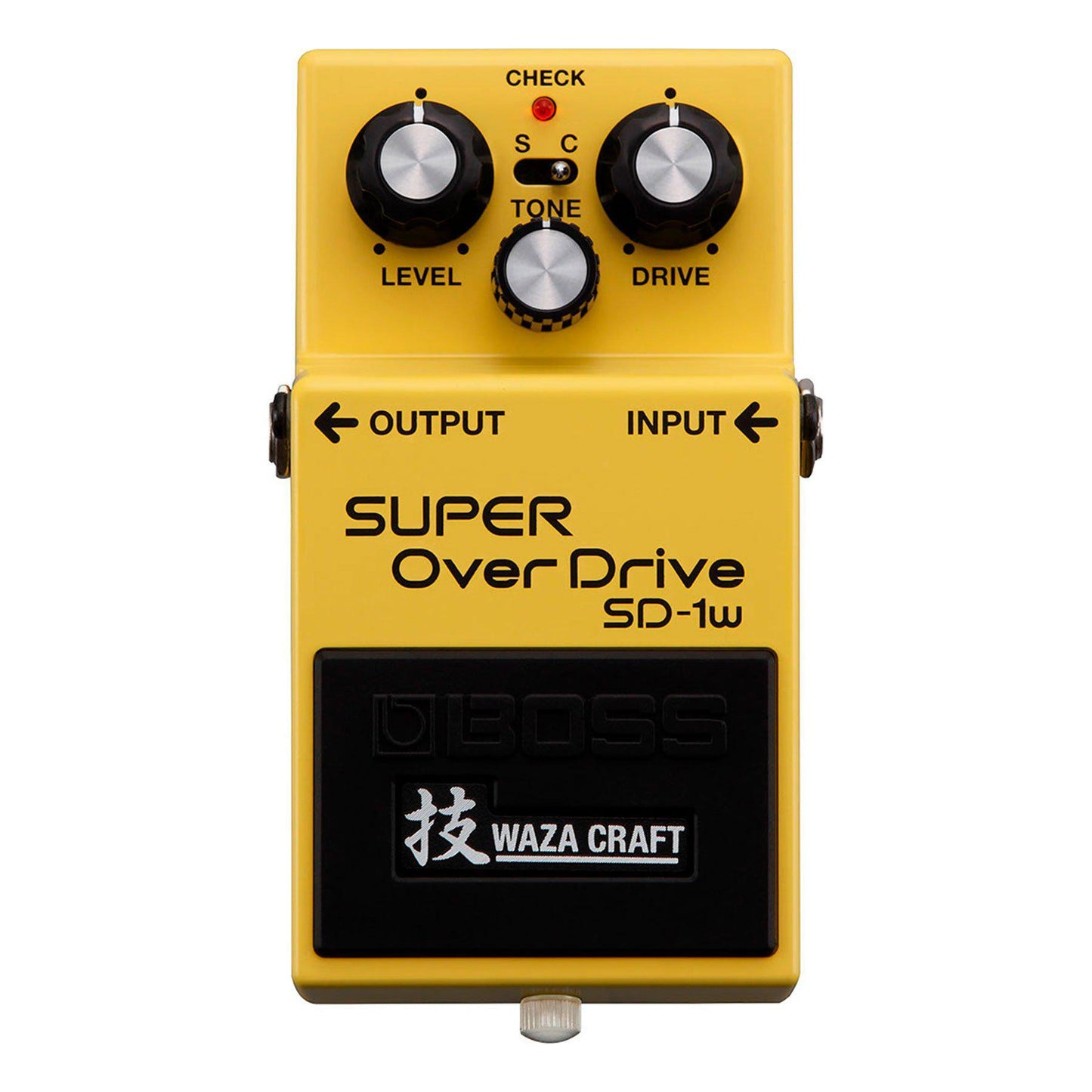 Boss SD-1W Super Overdrive Pedal - Waza Craft