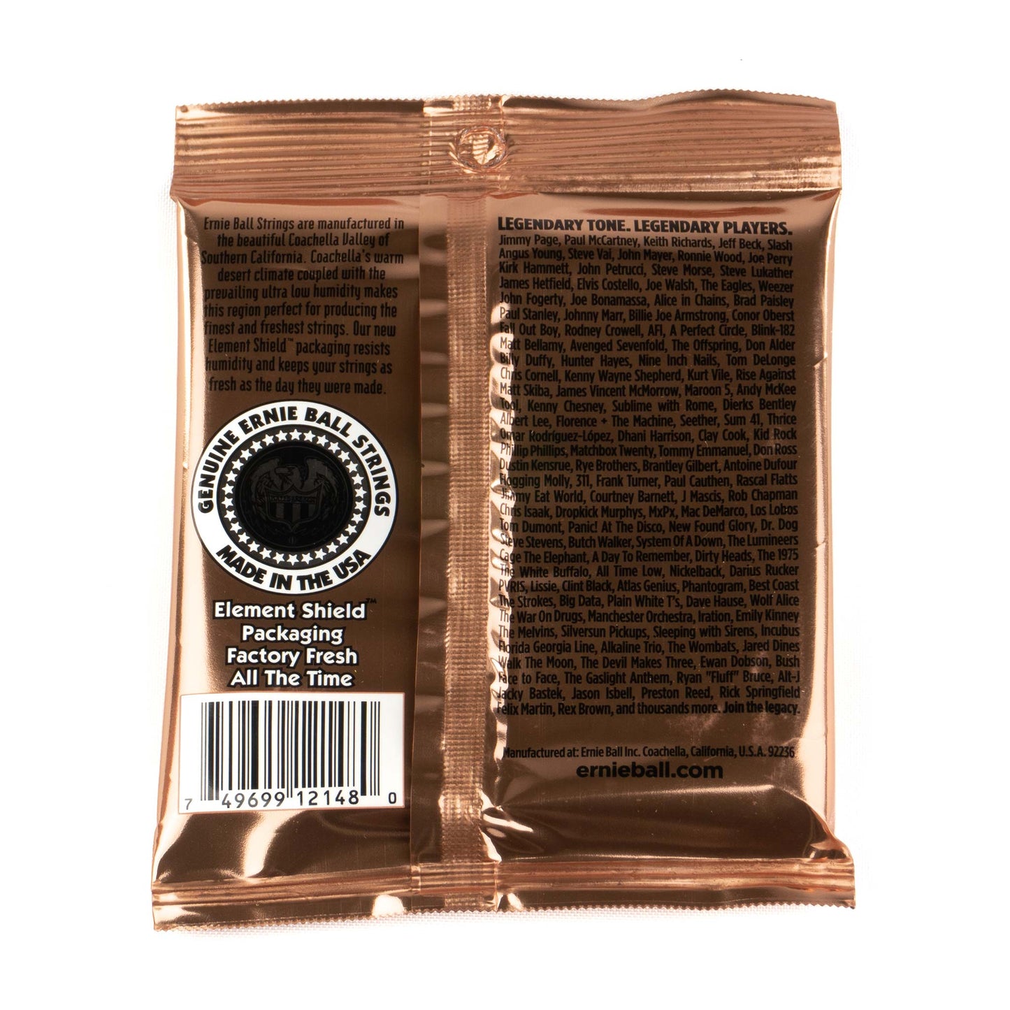 Ernie Ball 2148 Earthwood Light Strenge til Western .011 - .052 - BORG SOUND