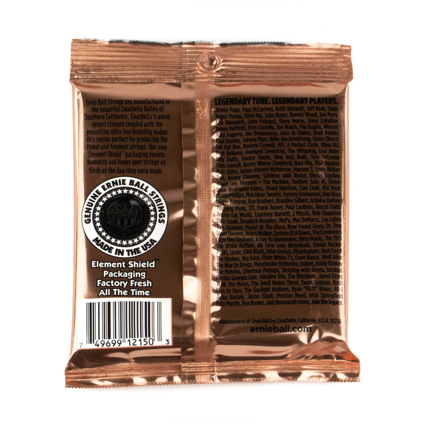 Ernie Ball 2150 Earthwood Extra Light Strenge til Western .010 - .050 - BORG SOUND