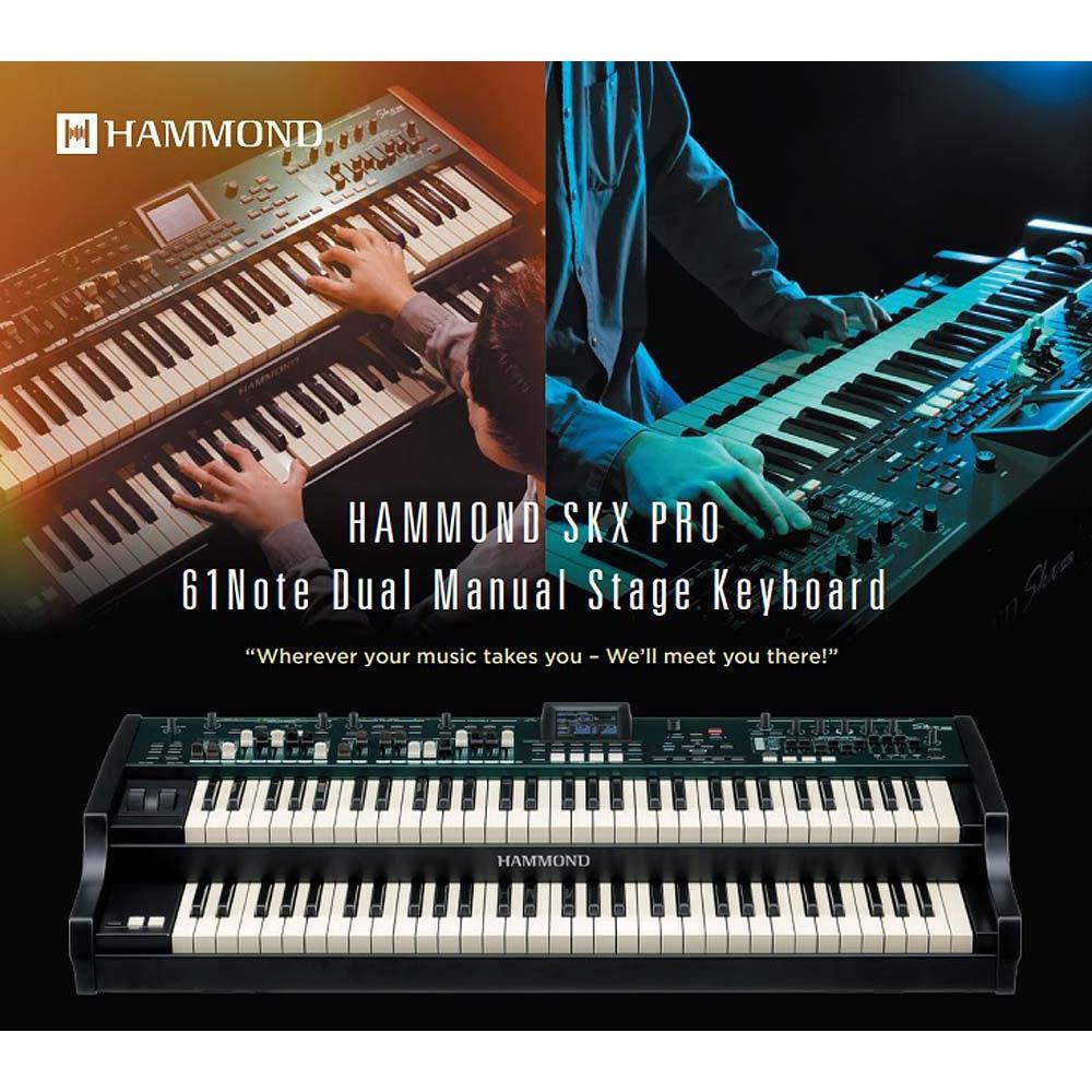 Hammond SKX PRO. Dobbelt Stage Keyboard 2x61 tangenter