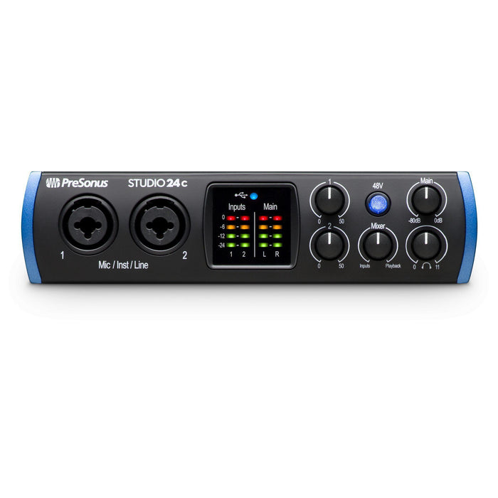 PreSonus Studio 24 C - Audio Interface USB-C