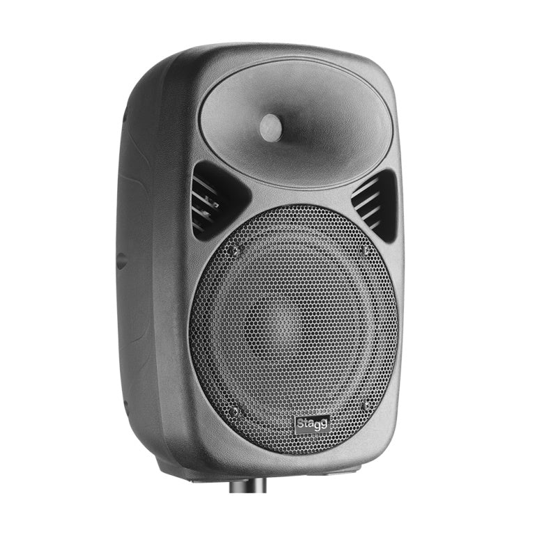 Stagg 8” 2-Way Active Speaker, Analog, Class A/B, Bluetooth Wireless Technology, 100 Watts Peak Power