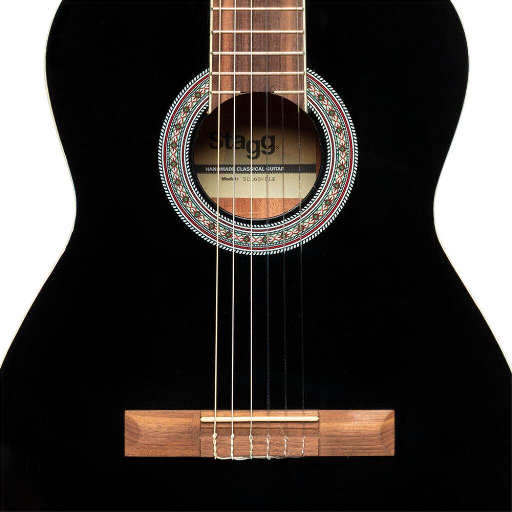 Stagg SCL60-BLK Klassisk Guitar - Poleret Sort