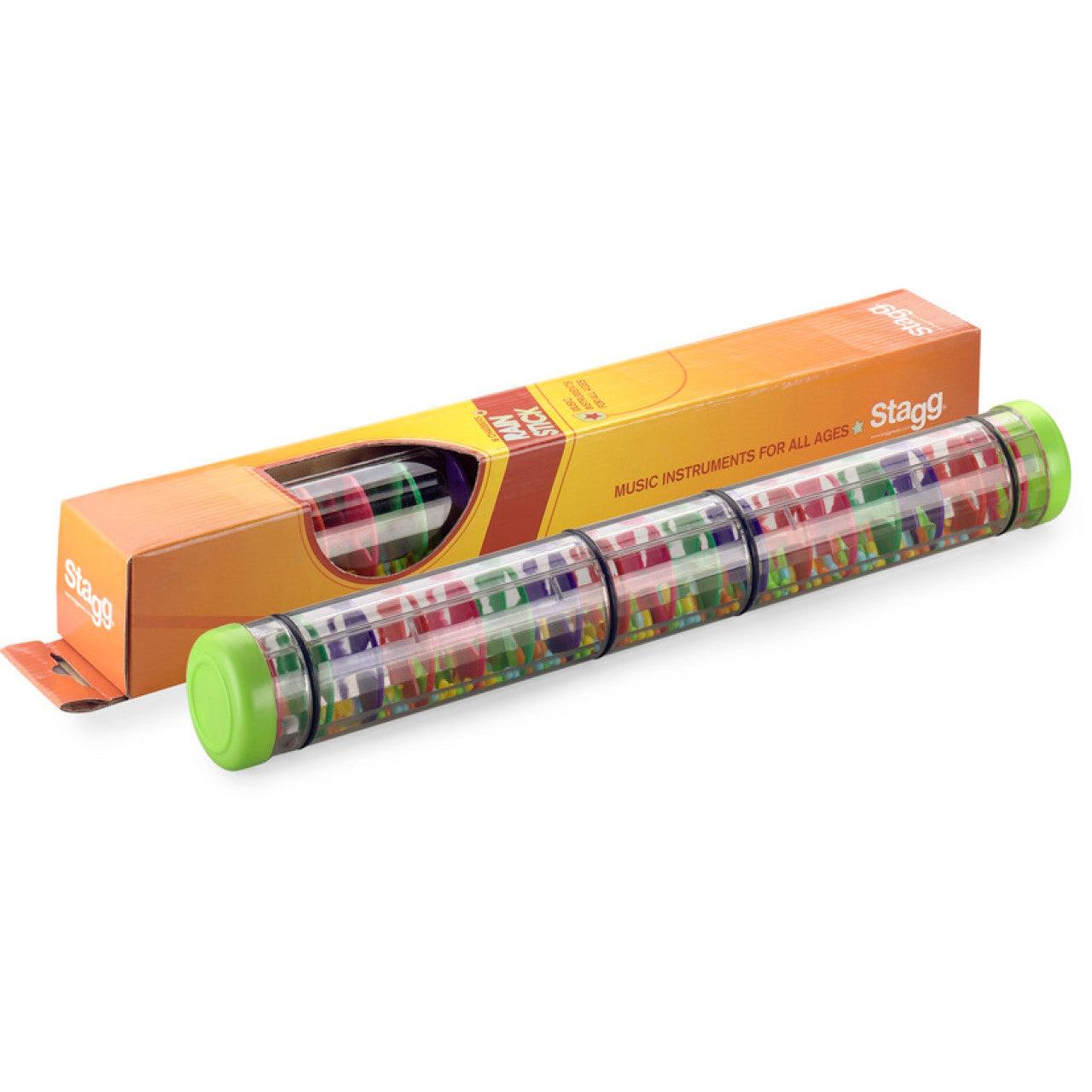 Stagg plastic rain stick with 16 chambers