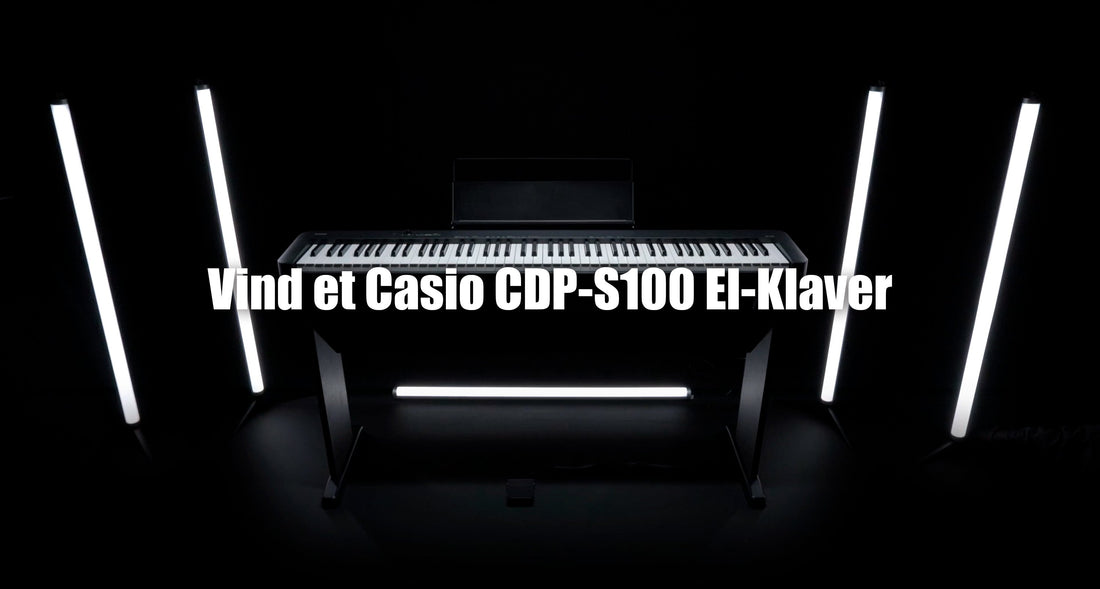 Vind et Casio CDP-S100 El-Klaver