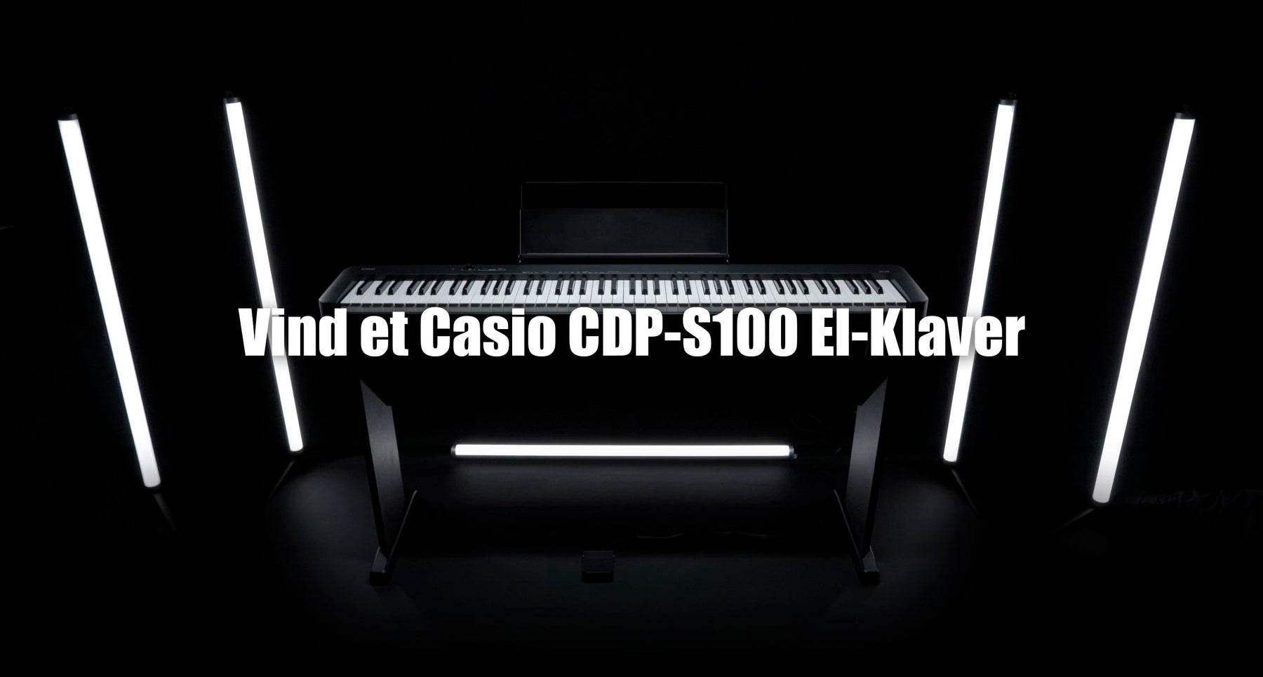 Vind et Casio CDP-S100 El-Klaver