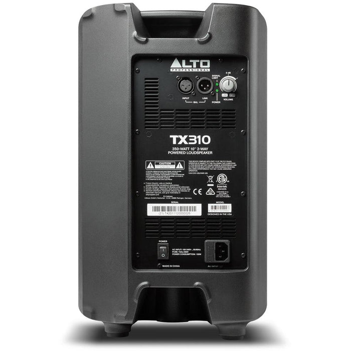 ALTO TX310 350W aktiv PA-højttaler - 10"