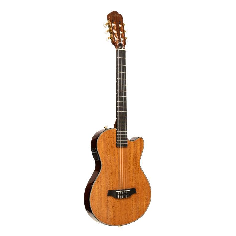 Angel Lopez EC3000 MAHO N electric classical guitar, mahogany