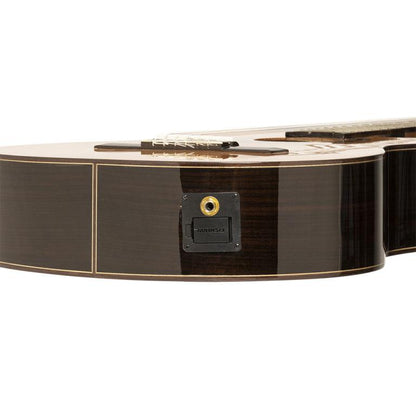 Angel Lopez Mazuelo classical guitar with solid cedar deck and Fishman Pick-Up