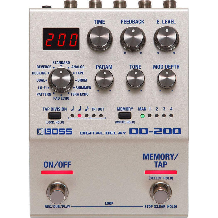 Boss DD-200 Digital Delay Pedal