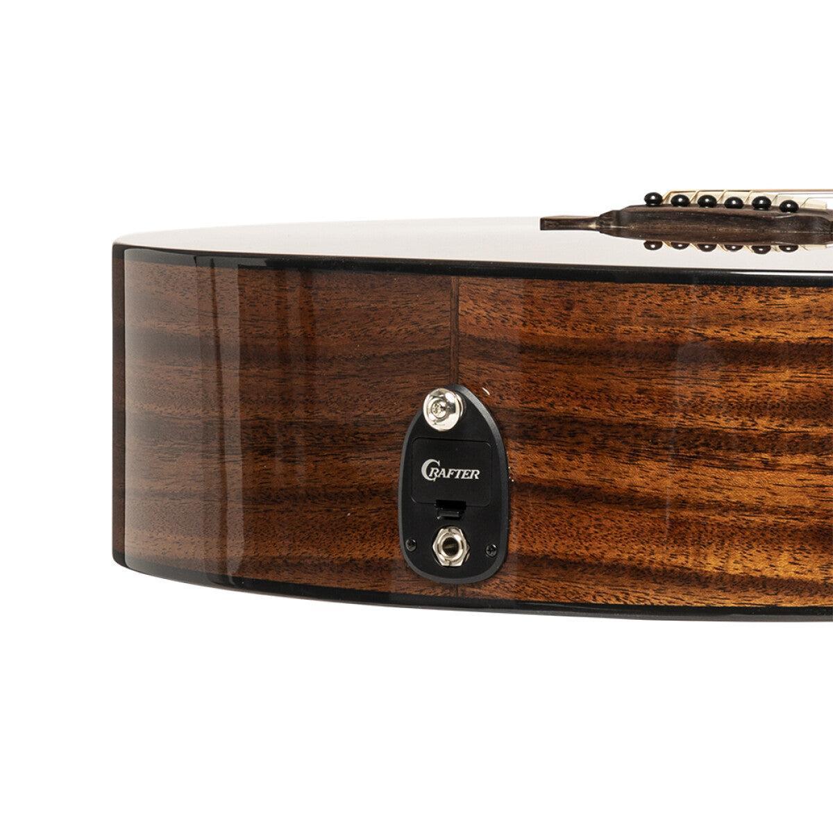 CRAFTER ABLE D635CE N Dreadnought Electric-Acoustic Guitar with Solid Mahogany Top