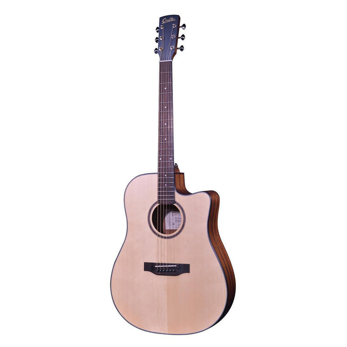 CRAFTER LITE D16CE LITE series, dreadnought akustisk-elektrisk guitar med massiv grandæk