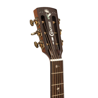CRAFTER MIND ALK DL DE Dreadnought acoustic-electric guitar with solid flamed acacia top