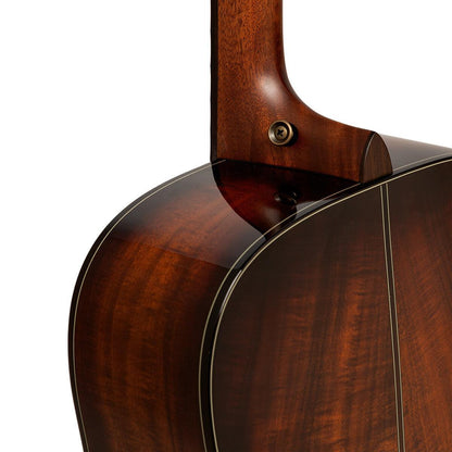 CRAFTER MIND ALK DL DE Dreadnought acoustic-electric guitar with solid flamed acacia top