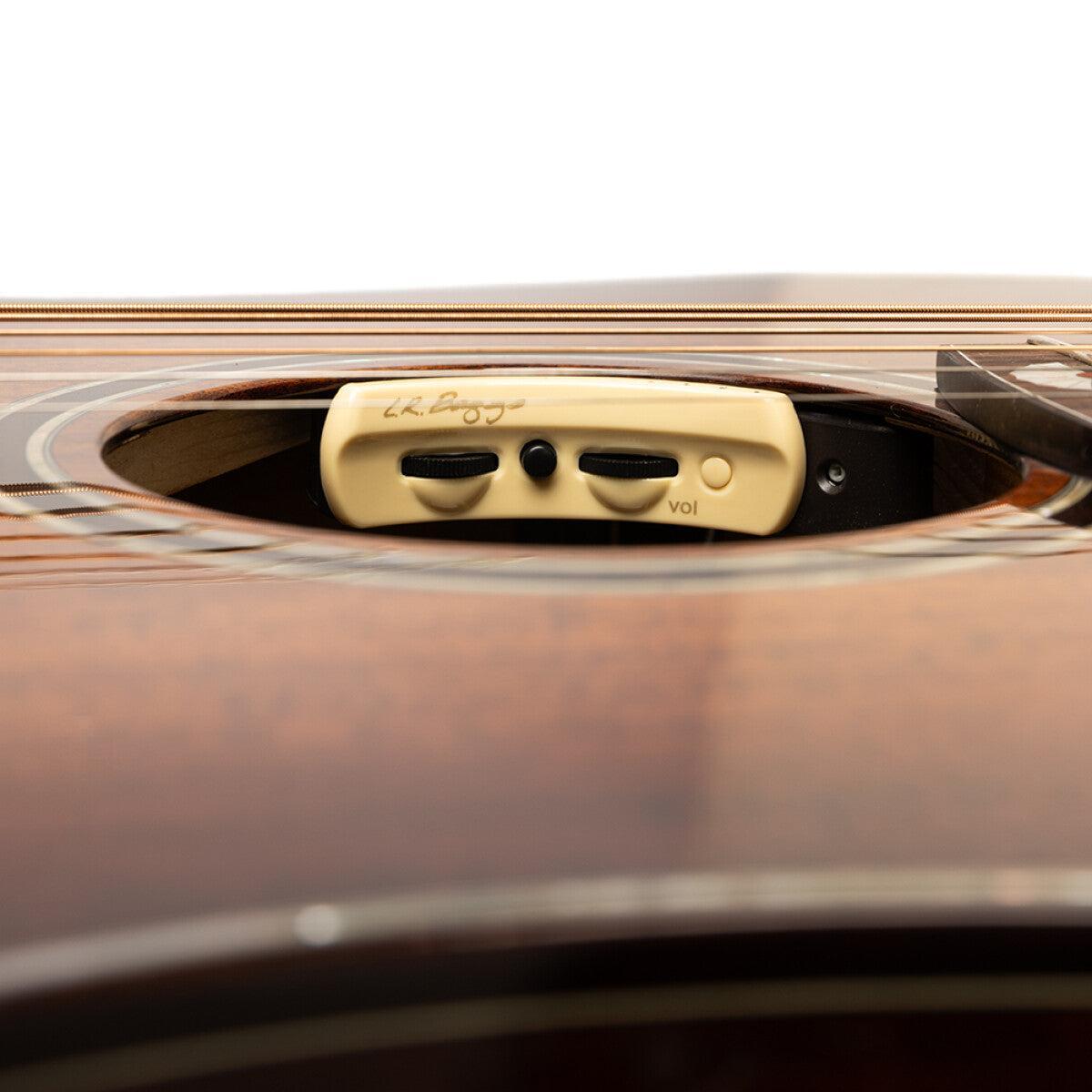 CRAFTER MIND ALK DL DE Dreadnought acoustic-electric guitar with solid flamed acacia top