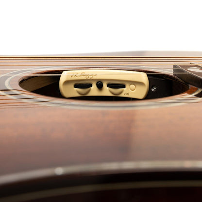 CRAFTER MIND ALK DL DE Dreadnought acoustic-electric guitar with solid flamed acacia top