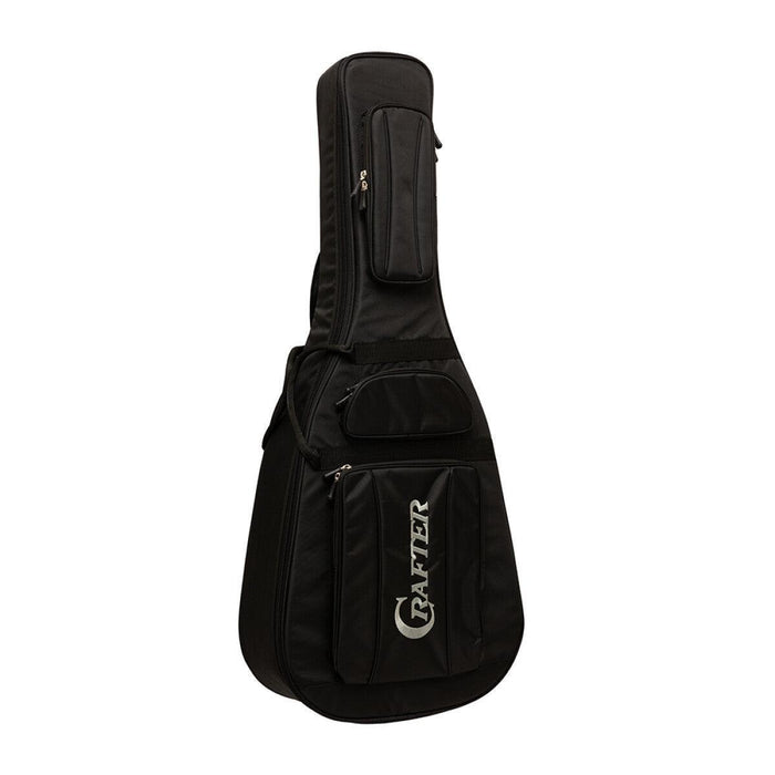 CRAFTER MIND ALK DL DE Dreadnought akustisk-elektrisk guitar med massiv flammeret akacie-top