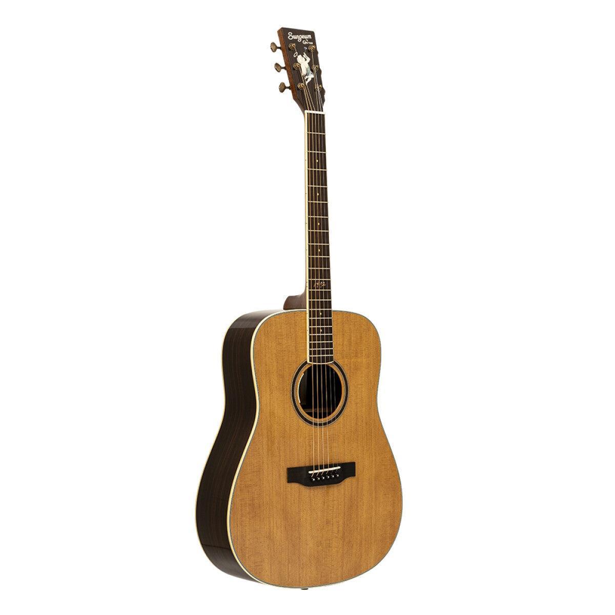 Crafter 50th Anniversary Dreadnought Electric-Acoustic Guitar with Solid Torrefied Spruce Top