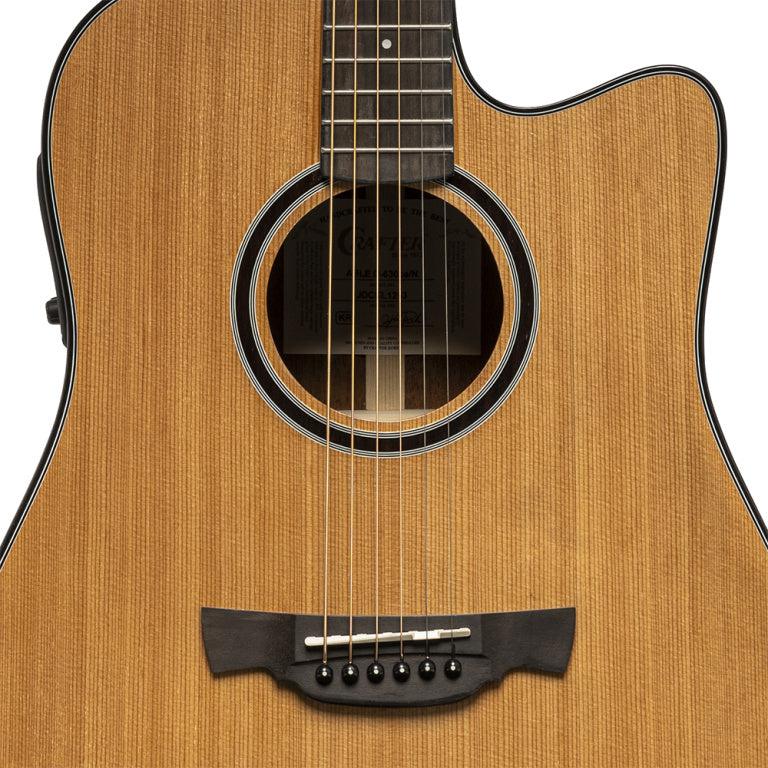 Crafter ABLE D630CE N Dreadnought guitar w/solid cedar deck and LR Baggs Element Pick-Up