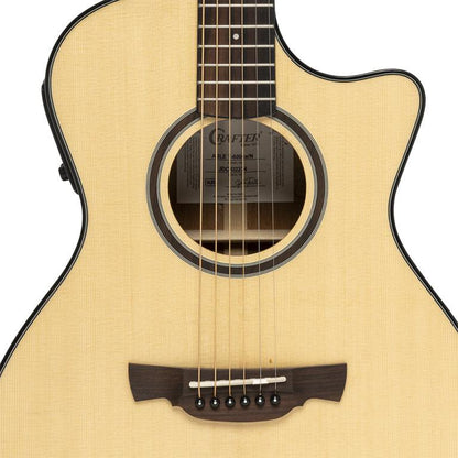 Crafter ABLE T600CE N Orchestra electric-acoustic guitar with solid spruce top