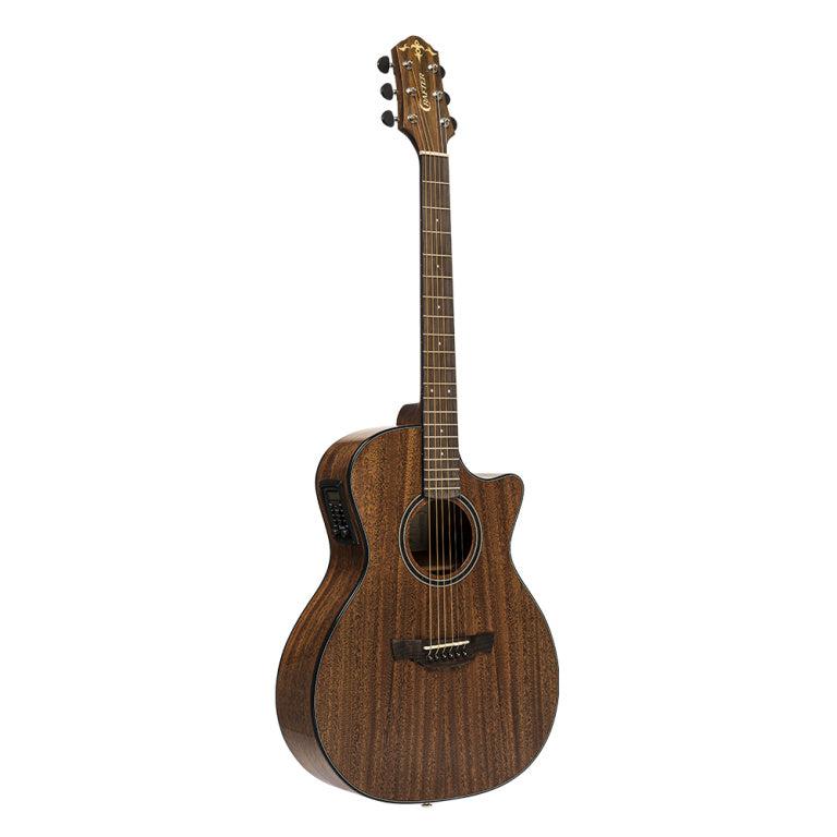 Crafter ABLE T635CE N Orchestra E/A guitar med massiv mahogni dæk