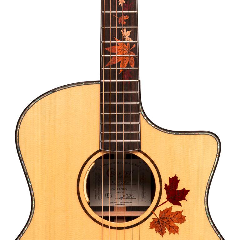 Crafter AL G-1000CE Grand auditorium E/A guitar with solid spruce top