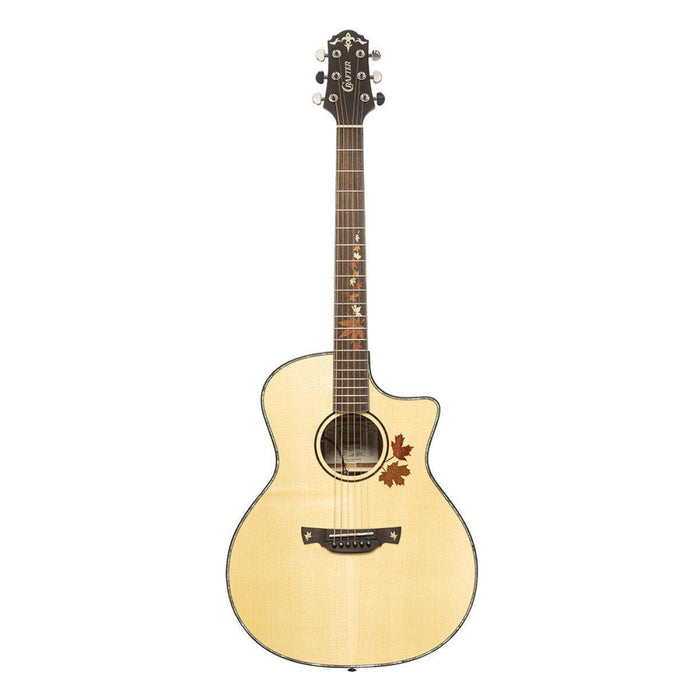 Crafter AL G-MAHO CE – Anniversary Series, Mahogany Cutaway Grand Auditorium Acoustic-Electric Guitar med Solid Spruce Top