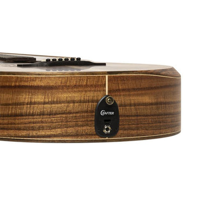 Crafter BIG MINO ALK LH E/A guitar with solid koa top, left handed