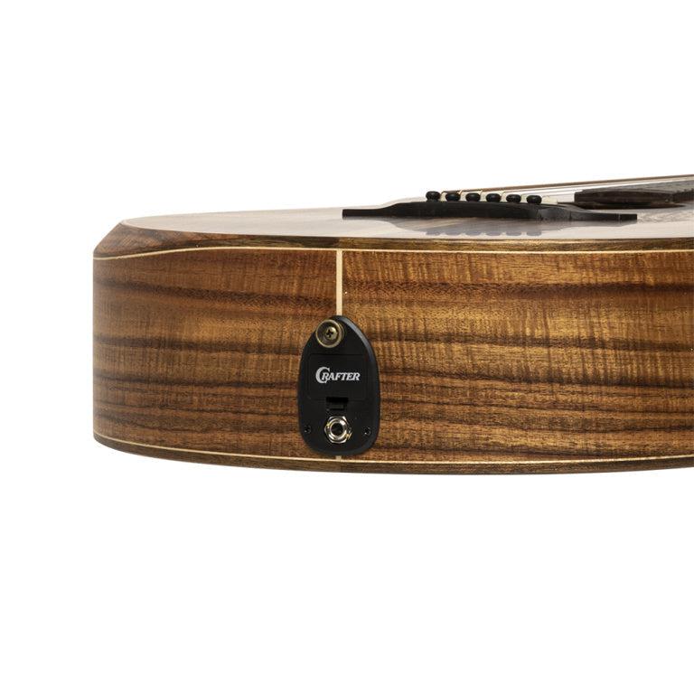 Crafter BIG MINO ALK acoustic-electric guitar with solid koa top