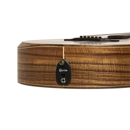 Crafter BIG MINO ALK acoustic-electric guitar with solid koa top