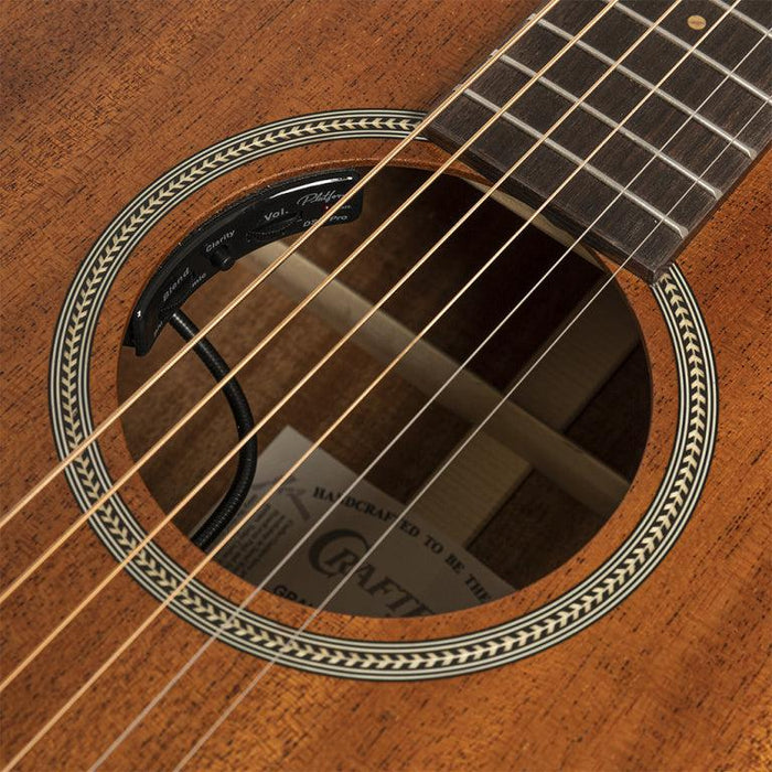 Crafter BIG MINO ALM E/A guitar med solid mahogany top