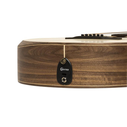 Crafter BIG MINO BK WLN Acoustic-Electric Guitar with Solid Spruce Top