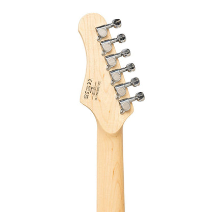 Crafter CHARLOTE SM CB Charlotte Series – Solid Body S Electric Guitar (Cosmic Black Finish)