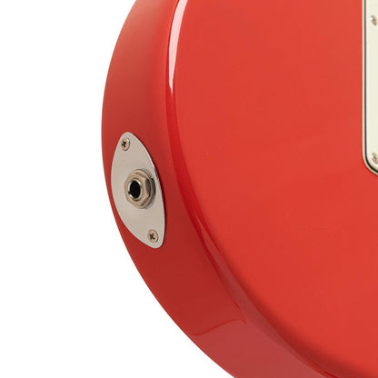 Crafter CHARLOTE SM VR Charlotte Series S-type Elguitar – Solid Body | Vintage Red + Gigbag