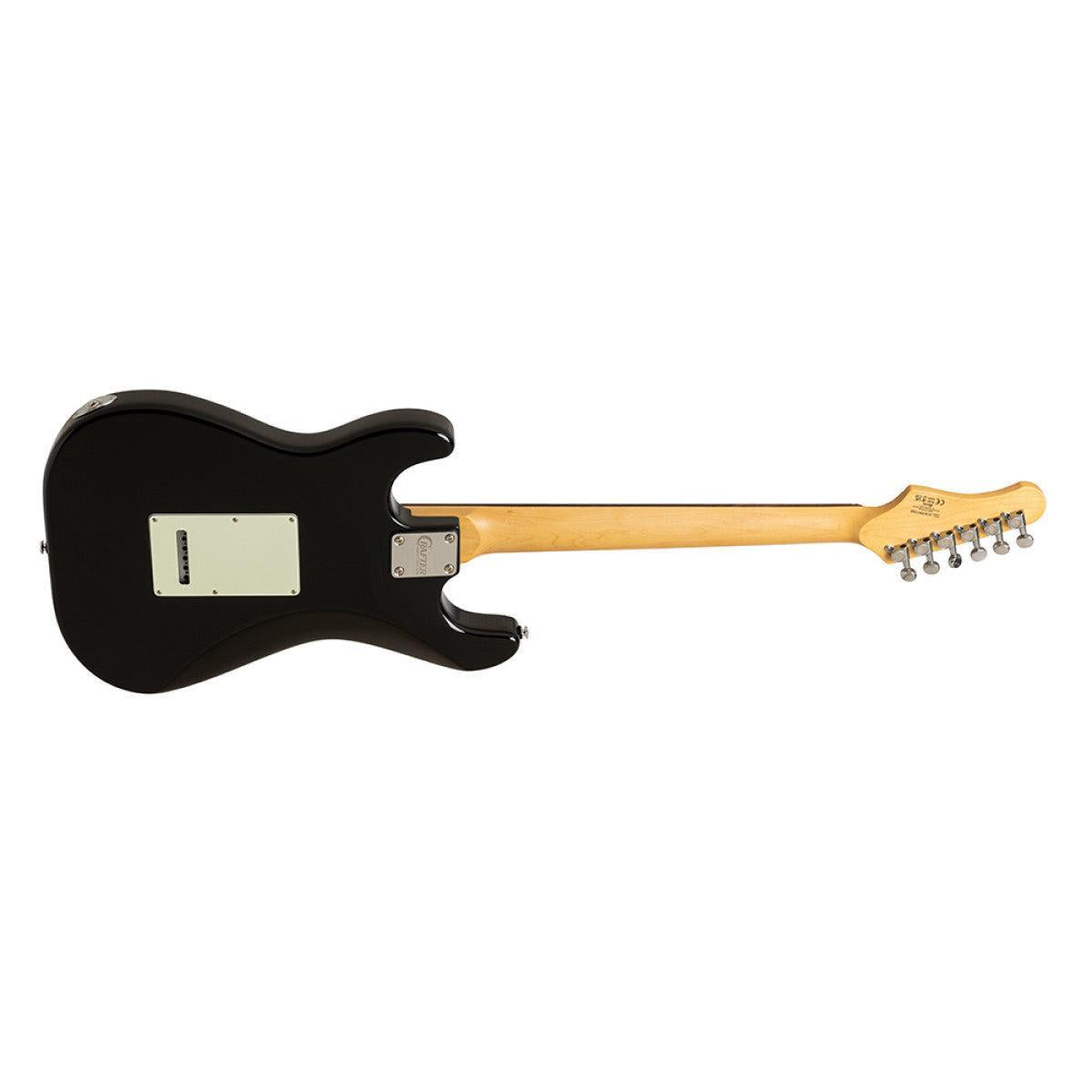 Crafter CHARLOTE SR CB Solidbody Electric Guitar Charlotte series, with gig bag, Cosmic Black finish