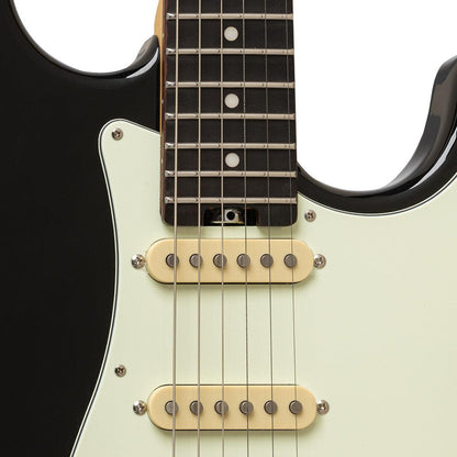 Crafter CHARLOTE SR CB Solidbody Electric Guitar Charlotte series, with gig bag, Cosmic Black finish