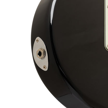 Crafter CHARLOTE SR CB Solidbody Electric Guitar Charlotte series, with gig bag, Cosmic Black finish