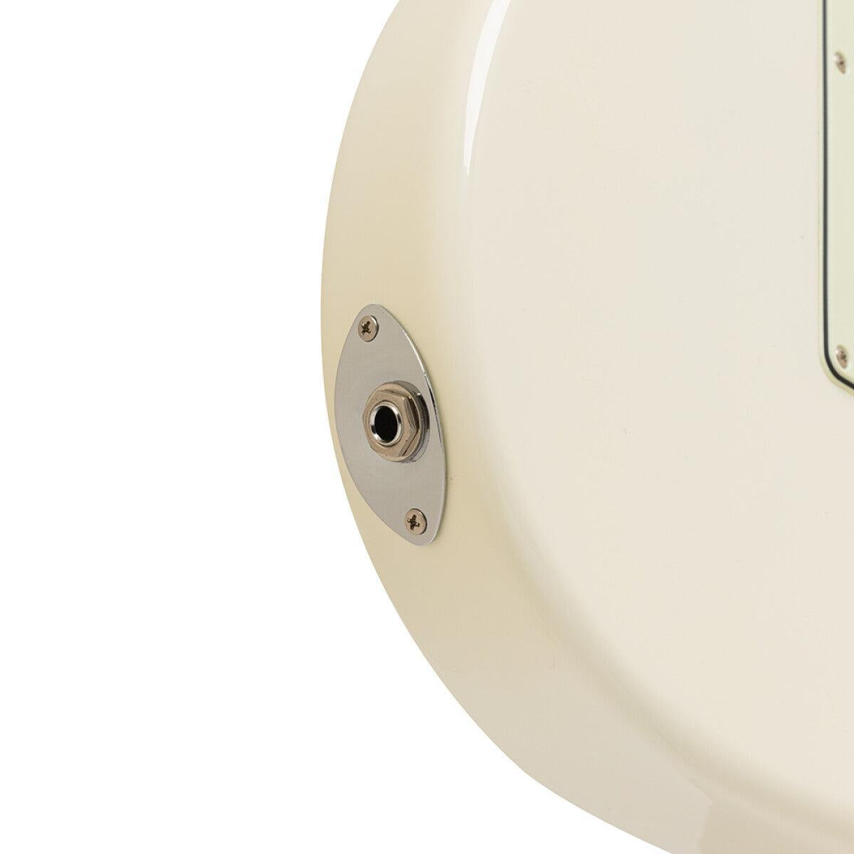 Crafter CHARLOTE SR OW Charlotte Series Solid Body S Electric Guitar – Olympic White Finish 