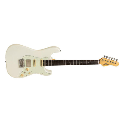 Crafter CHARLOTE SR OW Charlotte Series Solid Body S Electric Guitar – Olympic White Finish 