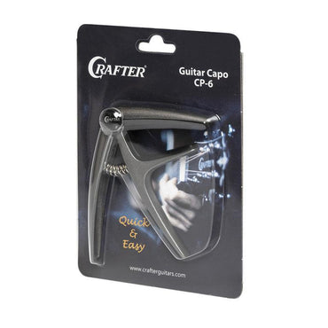 Crafter CP-6 Curved metal capo for acoustic and electric acoustic guitar
